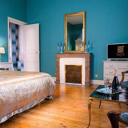 לינה וארוחת בוקר Le Chateau Des Tourelles En Vendee *