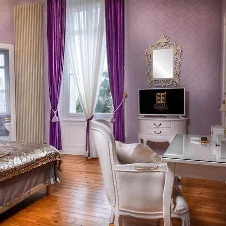 לינה וארוחת בוקר Le Chateau Des Tourelles En Vendee *