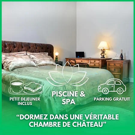 Bed & Breakfast Le Chateau Des Tourelles En Vendee La Gaubretiere