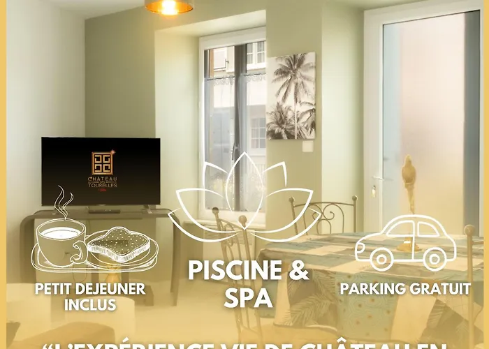 Le Château Des Tourelles En Vendée Couette-café 3*