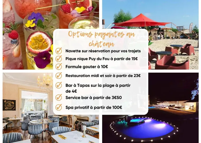 Le Chateau Des Tourelles En Vendee فندق مبيت وإفطار La Gaubretiere